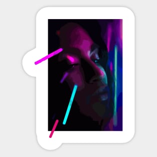 Neon Lights Sticker